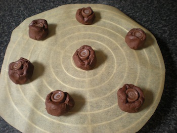 chocoladekoekjes met rolo