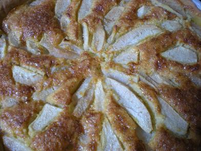 perentaart met frangipane