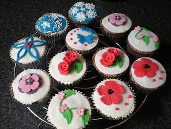 zomerse cupcake