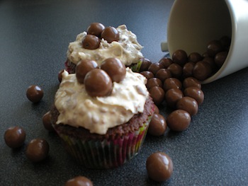 malteser cupcakes