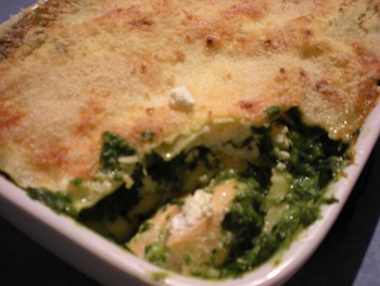 lasagne met zalm