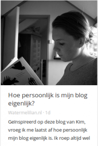 persoonlijkheidblogwatermelilian